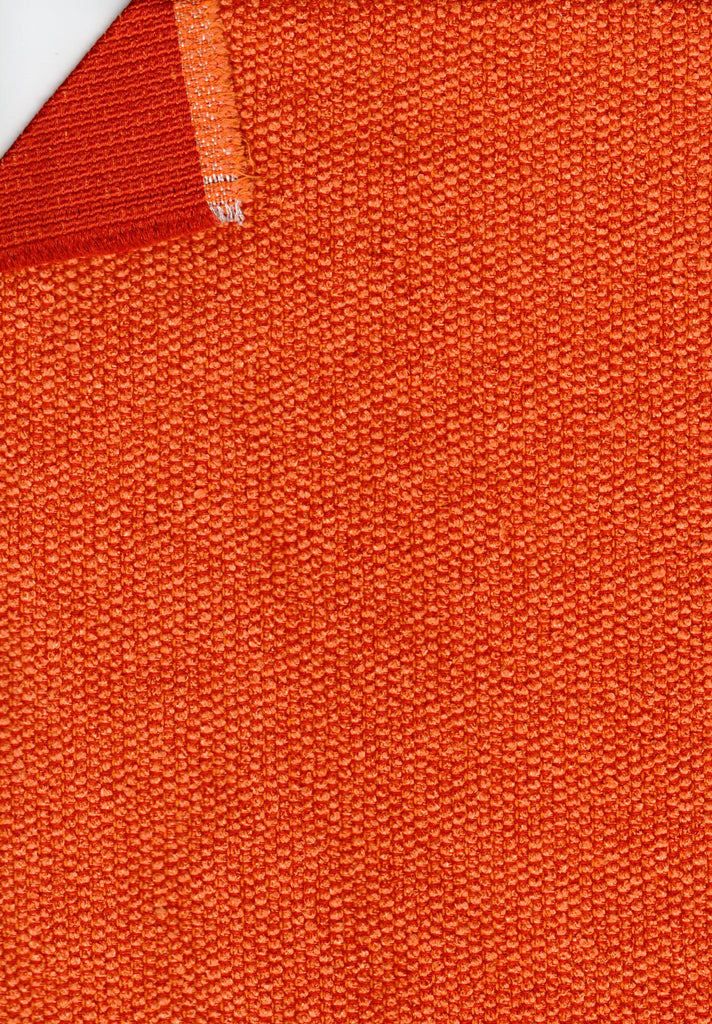 Tessuto per tappezzeria con trama a intreccio - Arancio