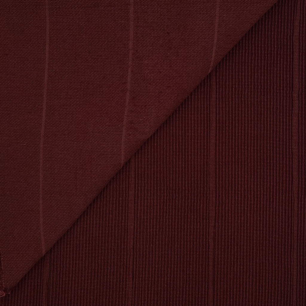 Tessuto arredo plissettato tinto in filo