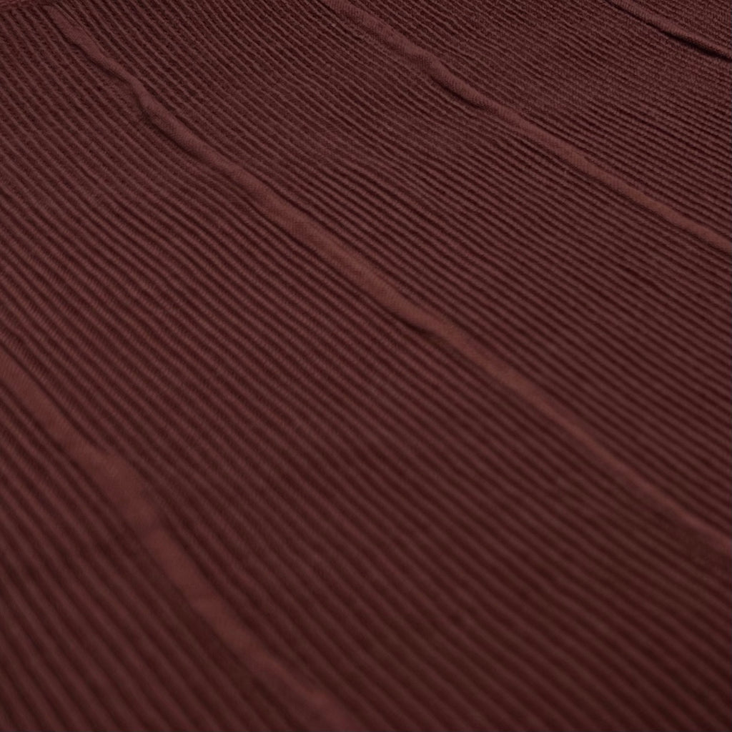 Tessuto arredo plissettato tinto in filo